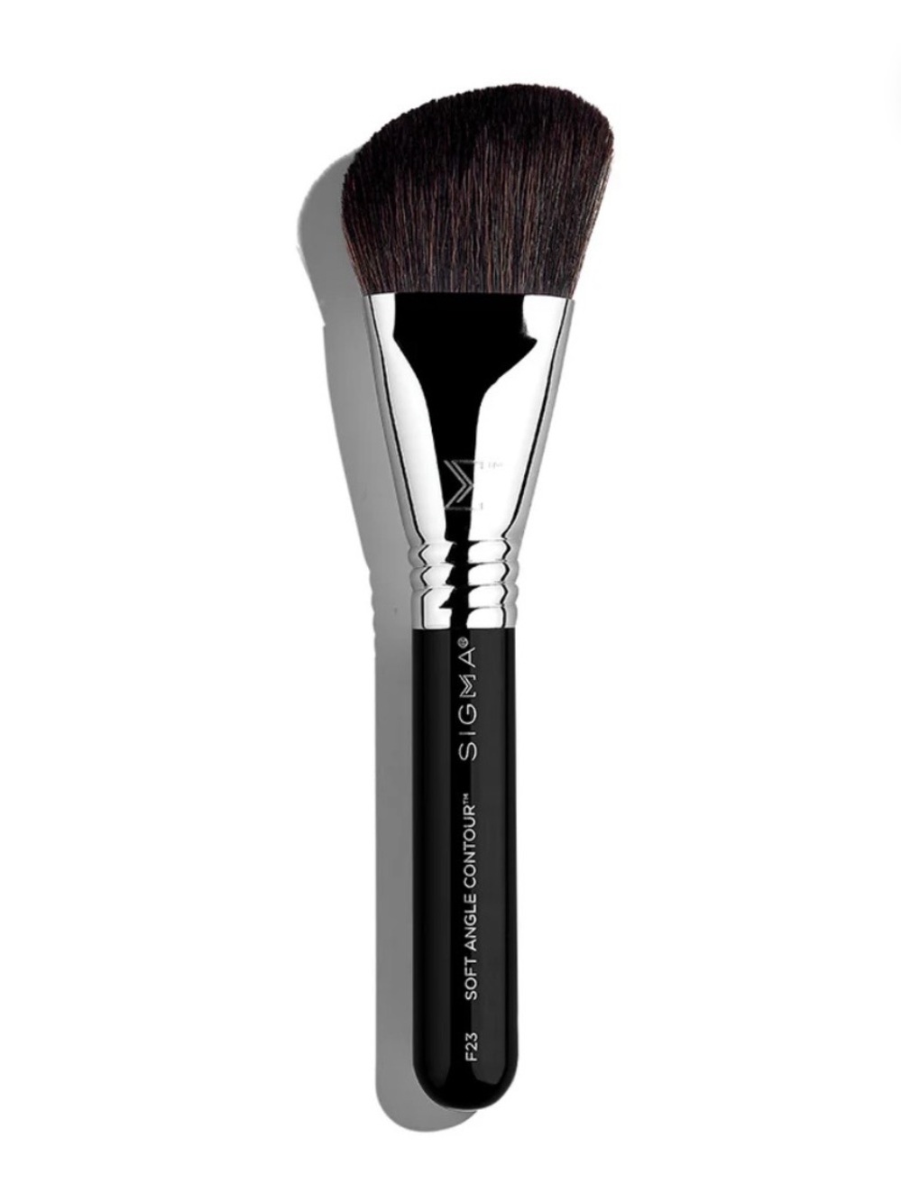Sigma Soft Angle Contour Brush F23 - Black